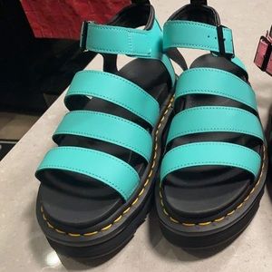 Dr. Martens Women's Blaire Teal Sandals